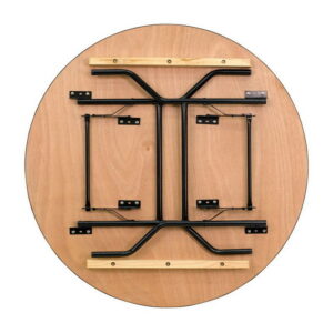 Table Ronde Bois pliante 167cm