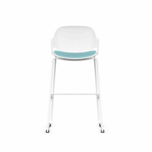 Chaise haute de bureau Brussels en tissu