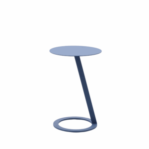 Table d’appoint San Marino en métal – format canapé