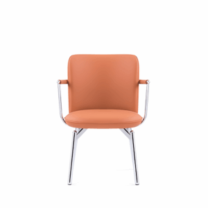 Lounge armchair LinkopingL in leather