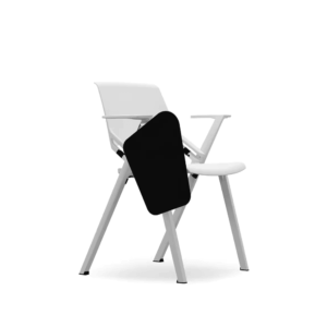 Stackable Mantis-C Lounge Chair with Armrests and Table – Modern Design