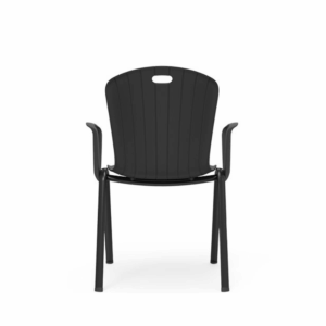 Stackable plastic Flish-B armchair