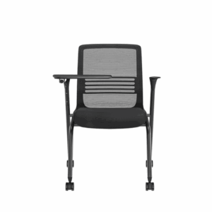 Stackable Key-B Lounge Chair with Lumbar Support and Tablet Shelf