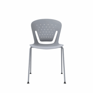 Stackable plastic Fit-A lounge chair