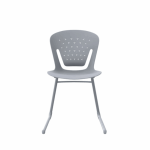 Sled-based plastic Fit-B lounge chair