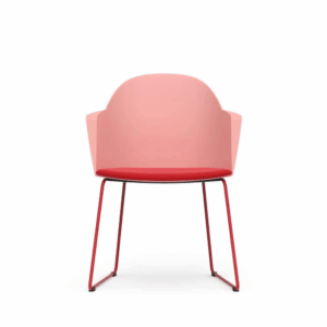 Chaise Chalom-E à piétement traîneau