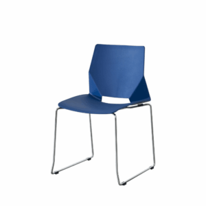 Stackable plastic Jet lounge chair - modern design