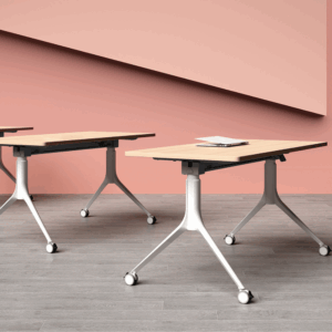 Bureau modulaire Zebuli pliant et mobile