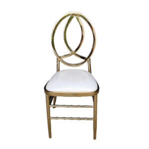 Chaise Phoenix Metal et coussin