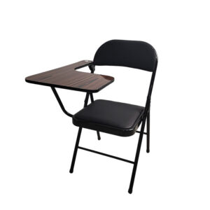 Chaise pliante avec tablette