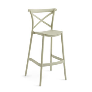 Chaise crossback Bar polypropylene