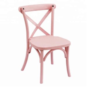 Chaise crossback enfant polypropylene