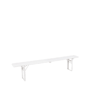 Banc Bois blanc 220 cm