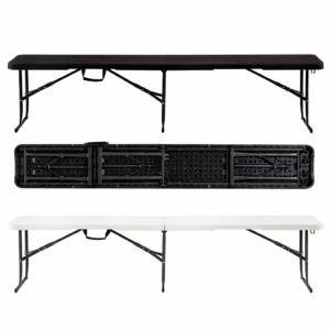 Banc pliable polyopropylene 180 cm