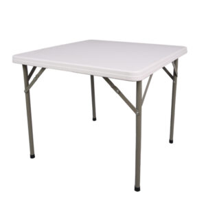 Table pliante carré Polyethylène 87 X 87