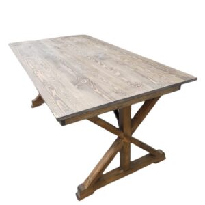 Table rustique pliante 270 X 100 cm