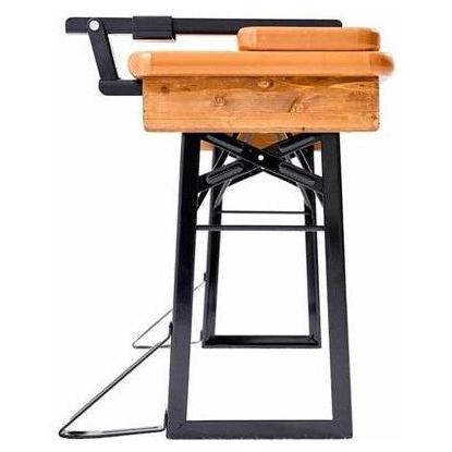 Mesa y banco de exterior conjunto - formato compacto