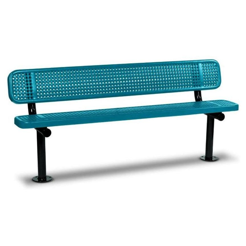 Banc extérieur 183 cm avec dossier – assise 25 cm