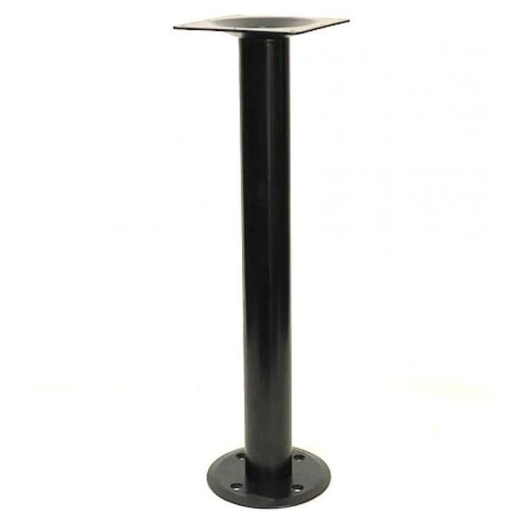 Embase de table fixée au sol – finition noire