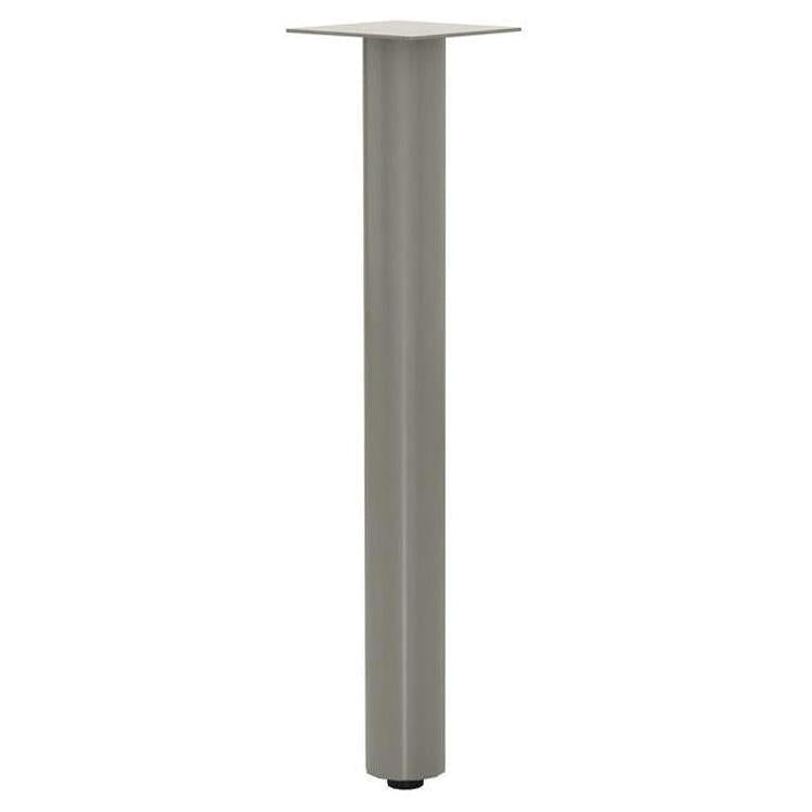 Round table leg - dining or bar height - thermolaquered finish