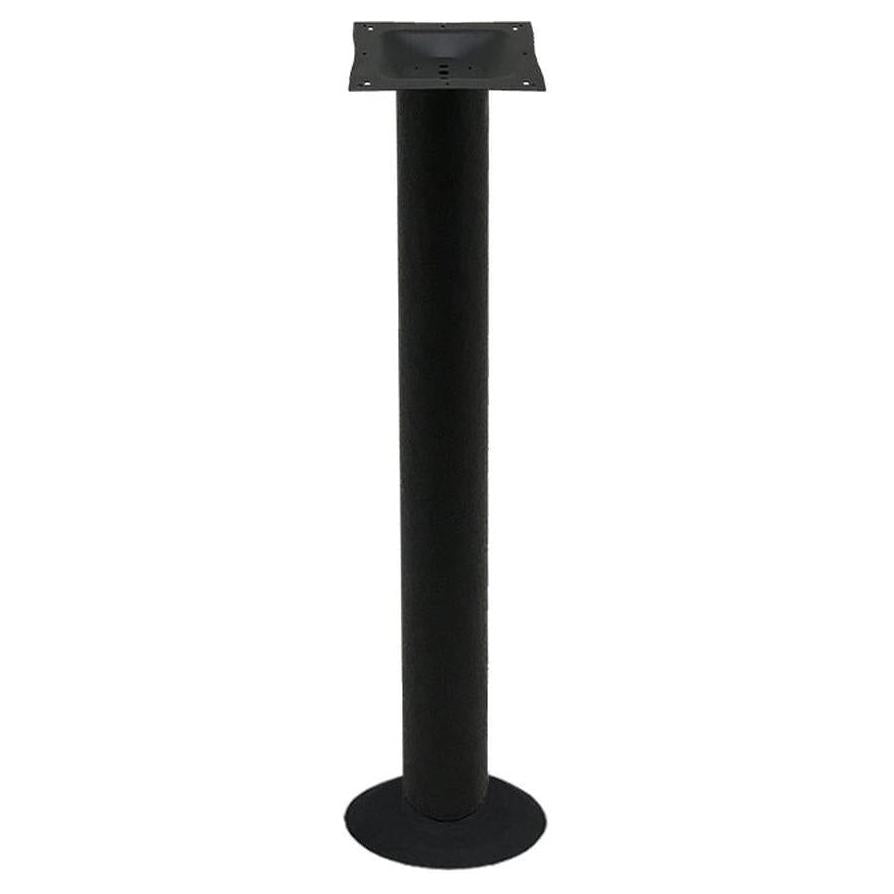 Black indoor table base - floor mounting