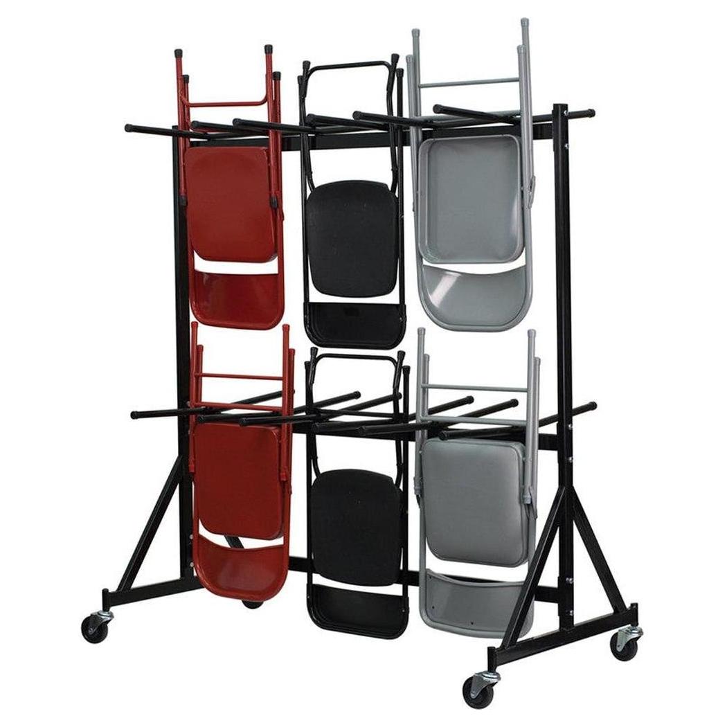 Carro suspendido para sillas plegables