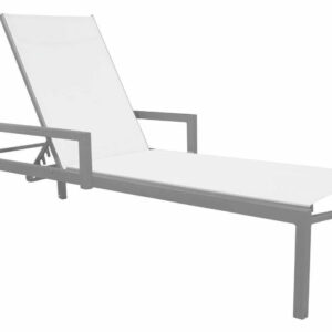 Chaise longue avec accoudoirs