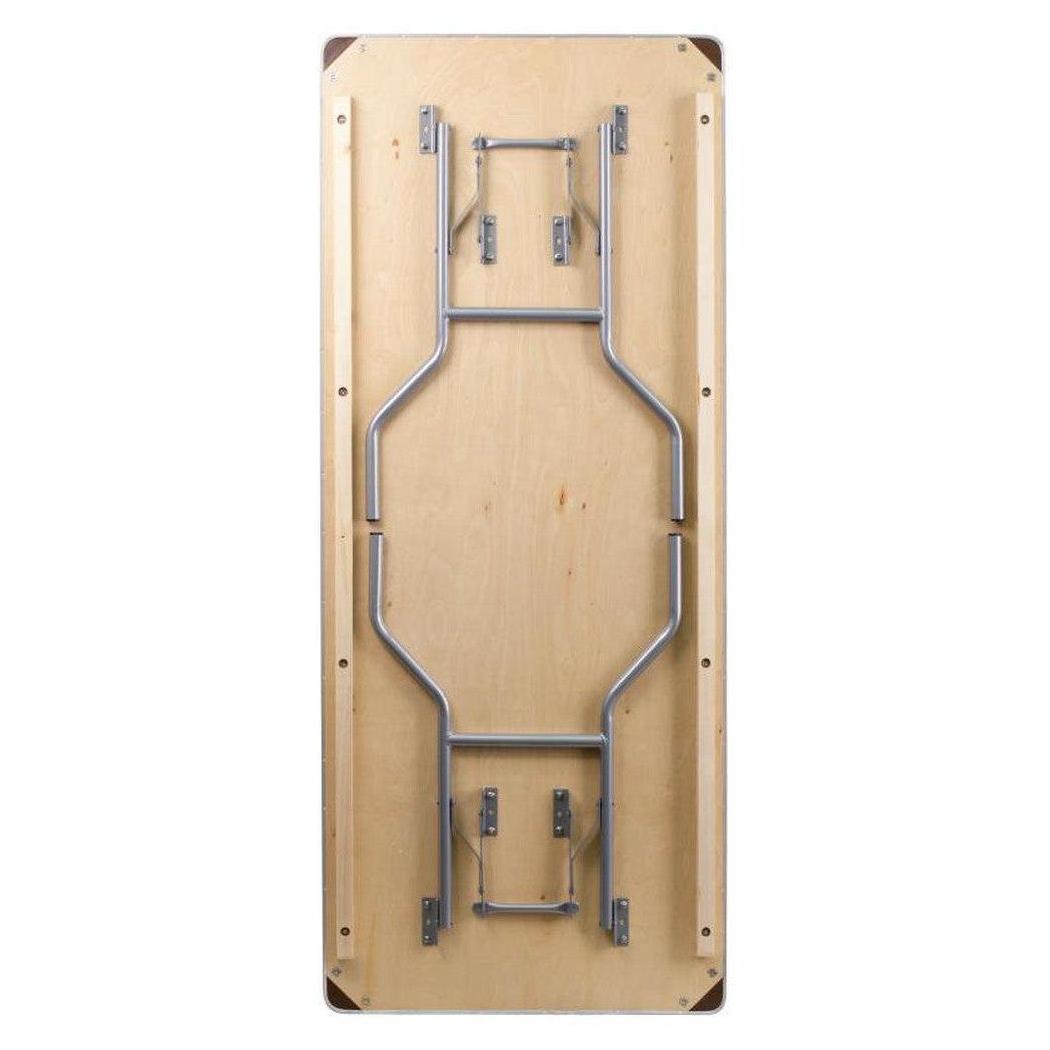 Folding Banquet Table in Birch - Rectangular