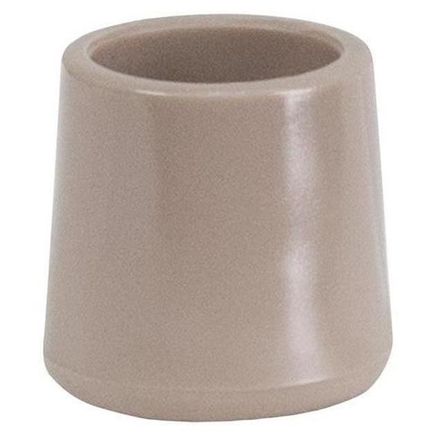 Embout de pied de rechange beige pour chaises pliantes en plastique beige ou marron