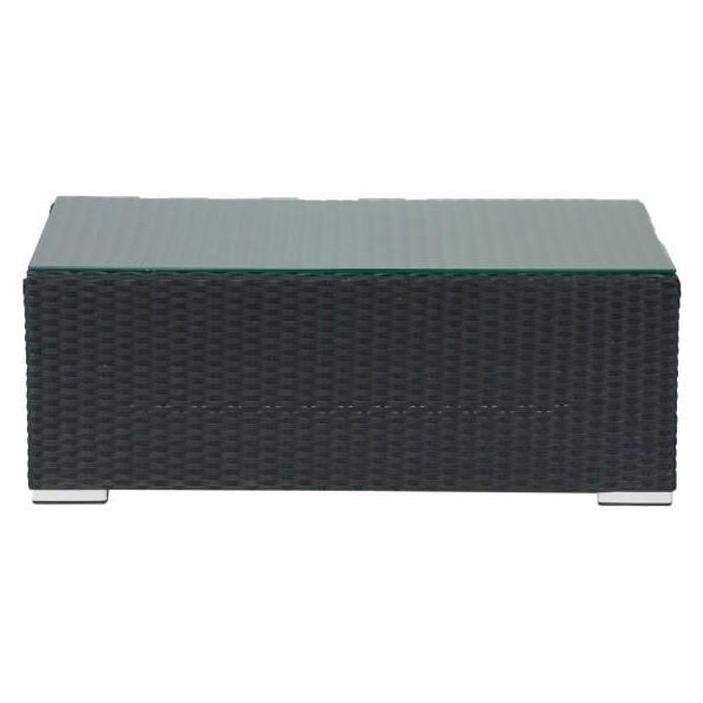 Table basse extérieure en résine synthétique