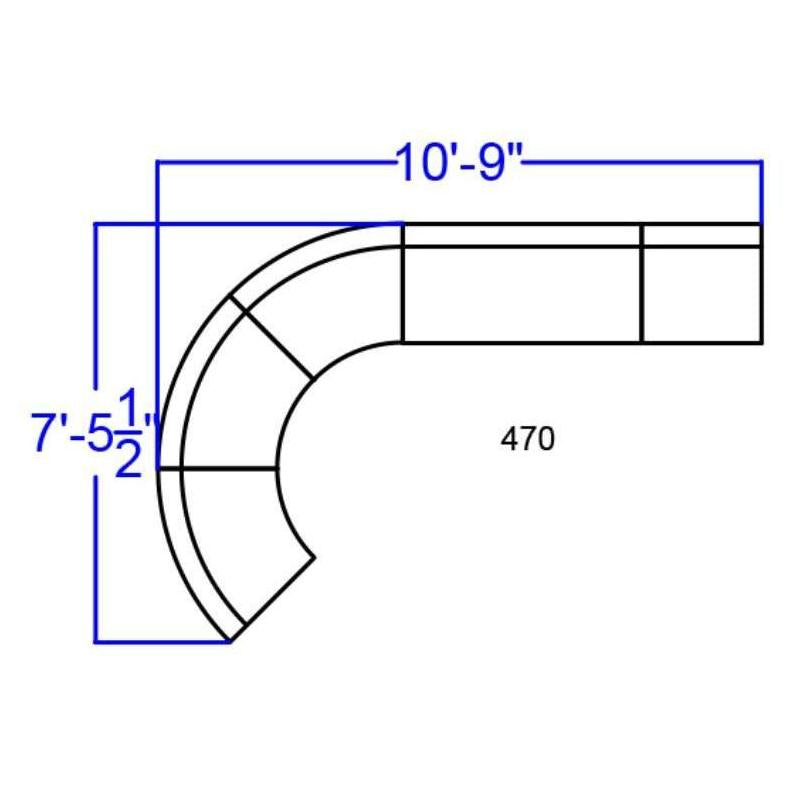 TITAN CEDRIC – configuration réception en LeatherSoft noir – 5 éléments