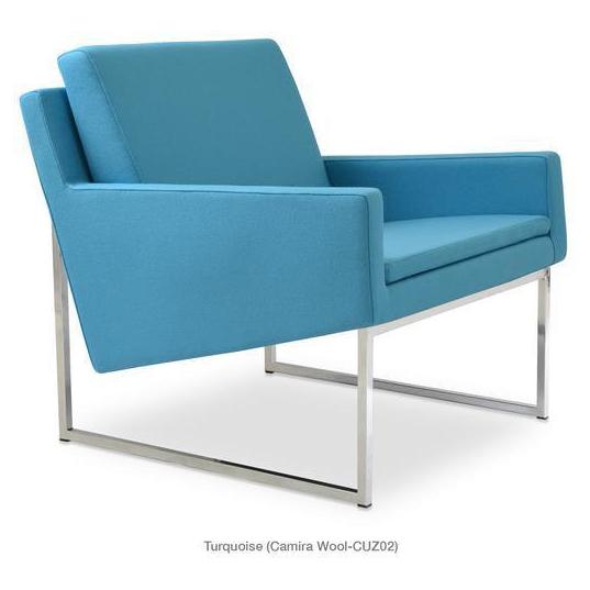 Fauteuil moderne RONI en métal