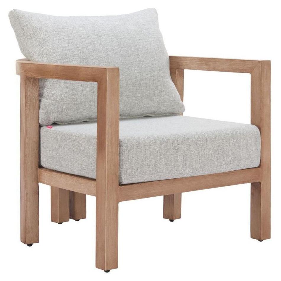 Sillón exterior CHILE tapizado con apoyabrazos