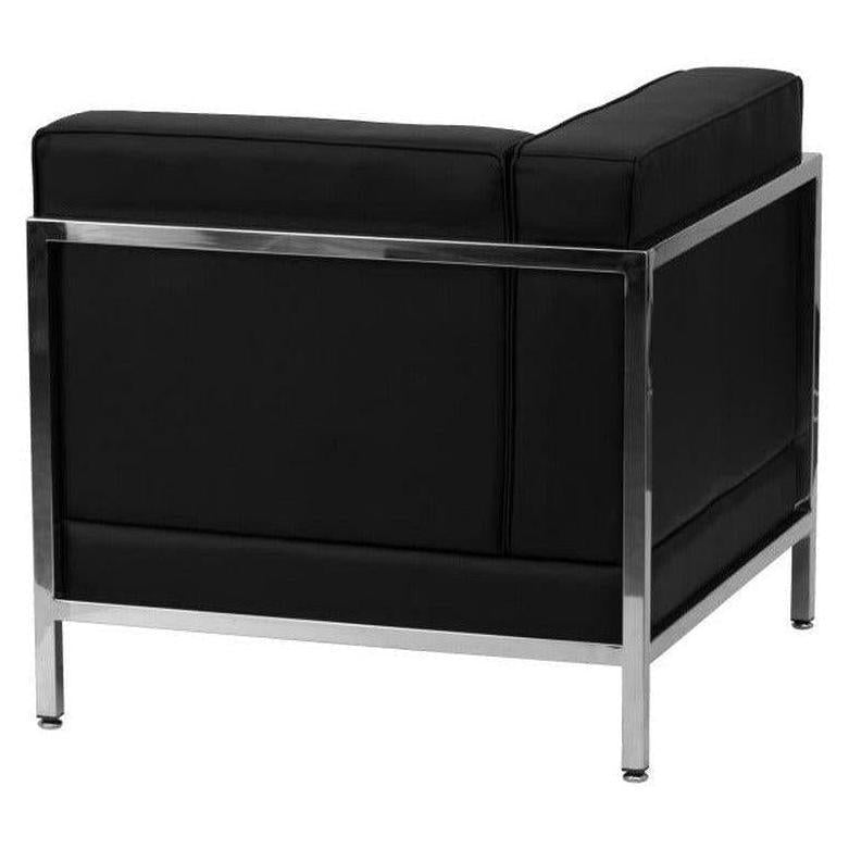 TITAN DREAMS – fauteuil d’angle gauche en LeatherSoft avec structure enveloppante