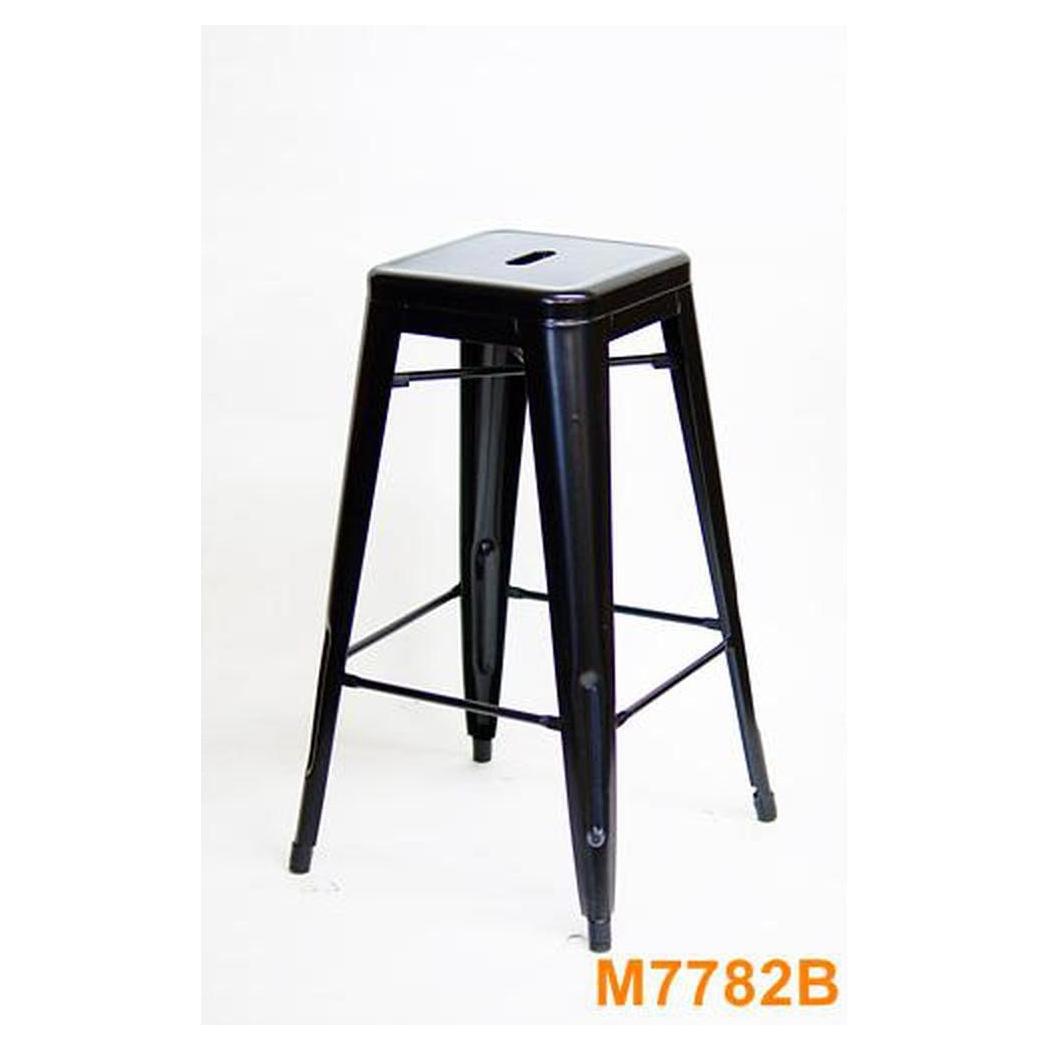 Bar stool in STEELX metal style