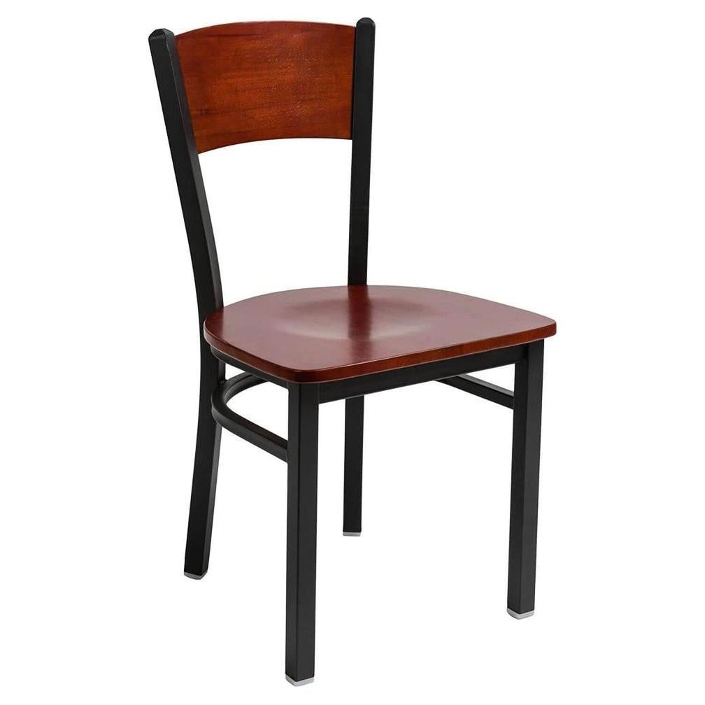 Chaise JOSEPH with wooden backrest