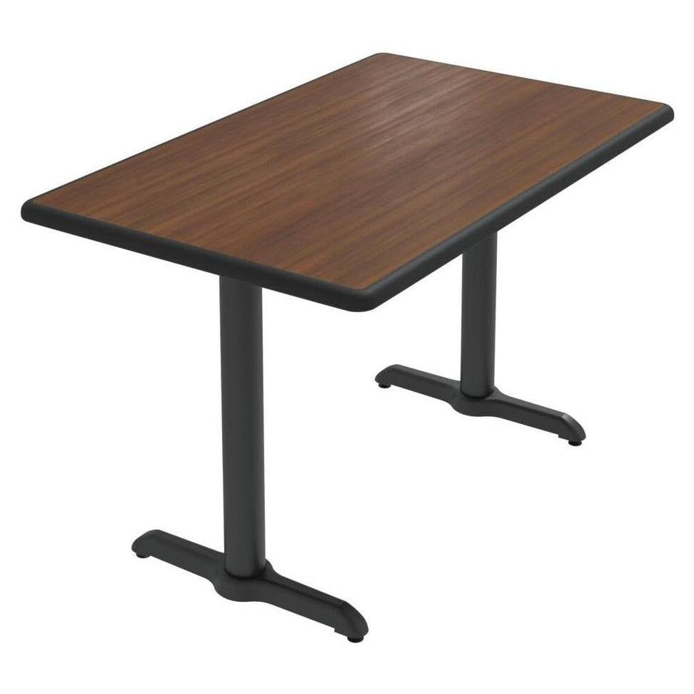 Mesa rectangular de laminado reforzado