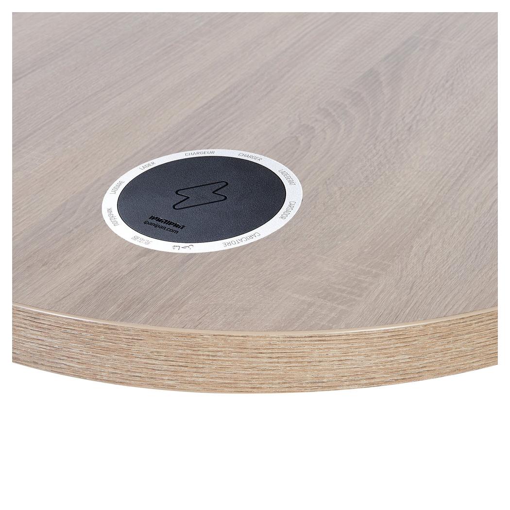 Placa de mesa laminada acabado roble aserrado