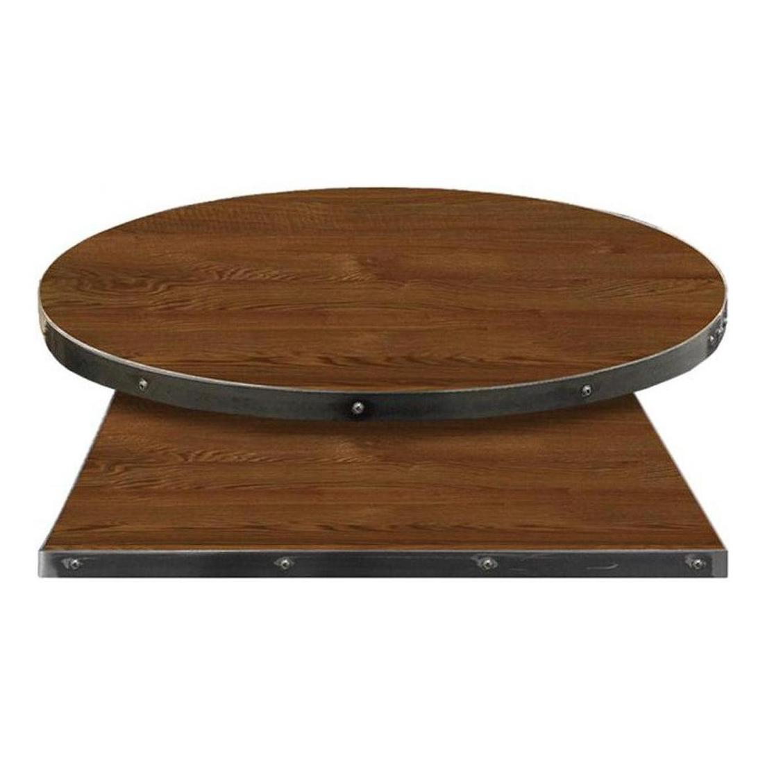 Plateau de table en placage bois