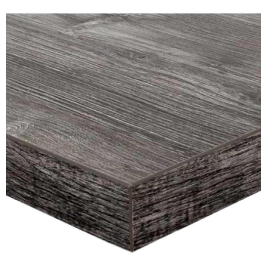 Placa de mesa de laminado con acabado de madera a la deriva