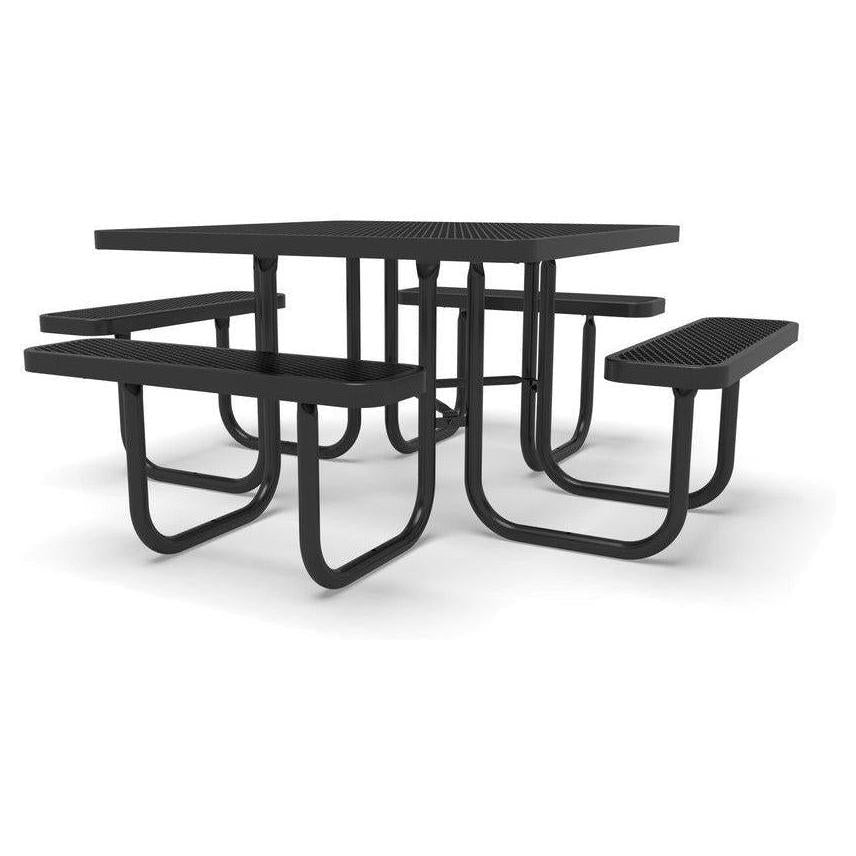 Table de pique-nique portable AYUNTA7 carrée 117 cm