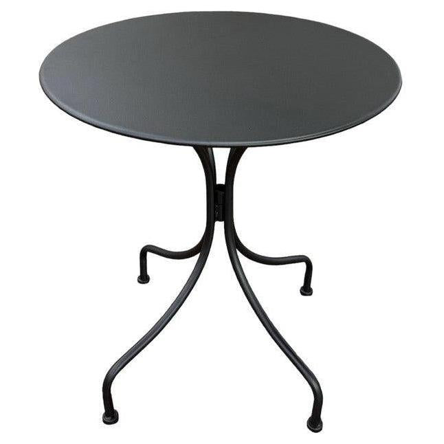 Plateau de table extérieur rond en métal 70 cm