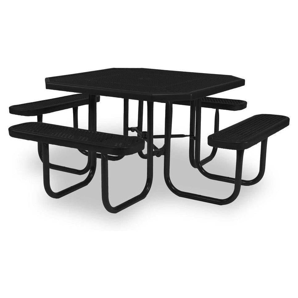 Table de pique-nique portable AYUNTA7 octogonale 117 cm