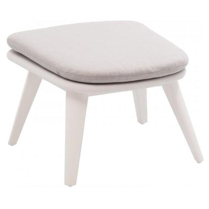 Repose-pieds extérieur DOMINGO avec pieds aluminium