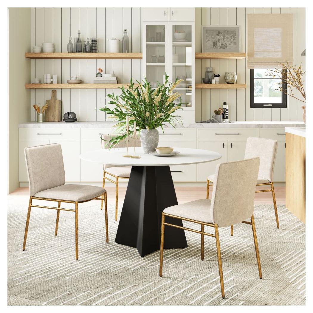 Dining table TAHMI white