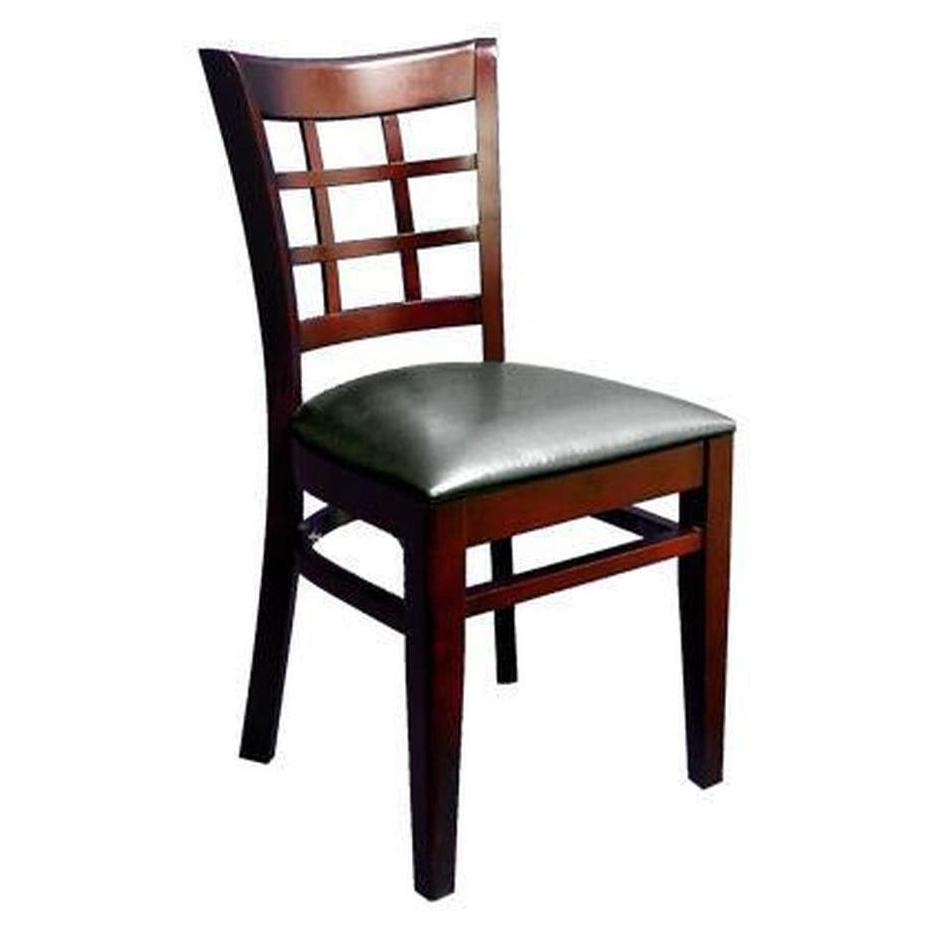 Modern beech wood panel style lounge chair