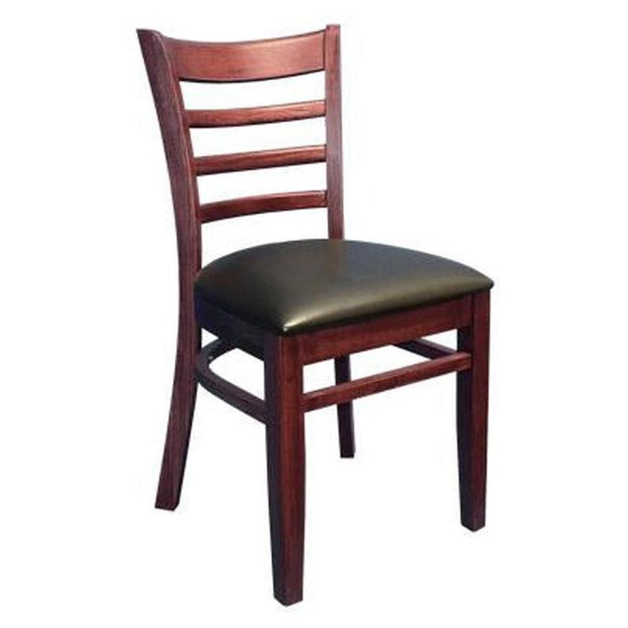 Standard beech wood ladder-back chair