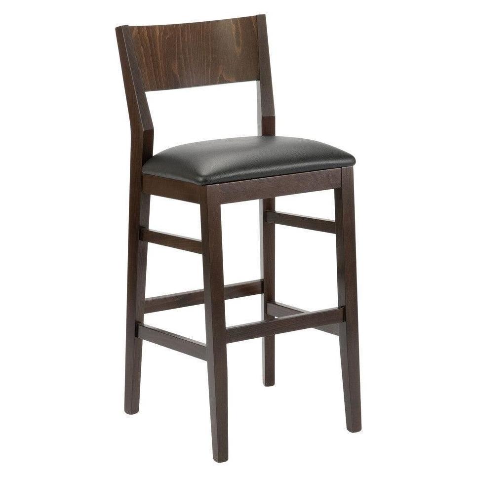 Tabouret de bar JCZX en hêtre européen au design moderne