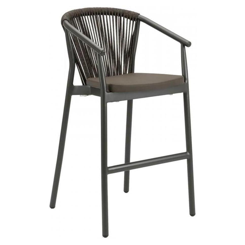 Tabouret de bar en aluminium thermolaqué