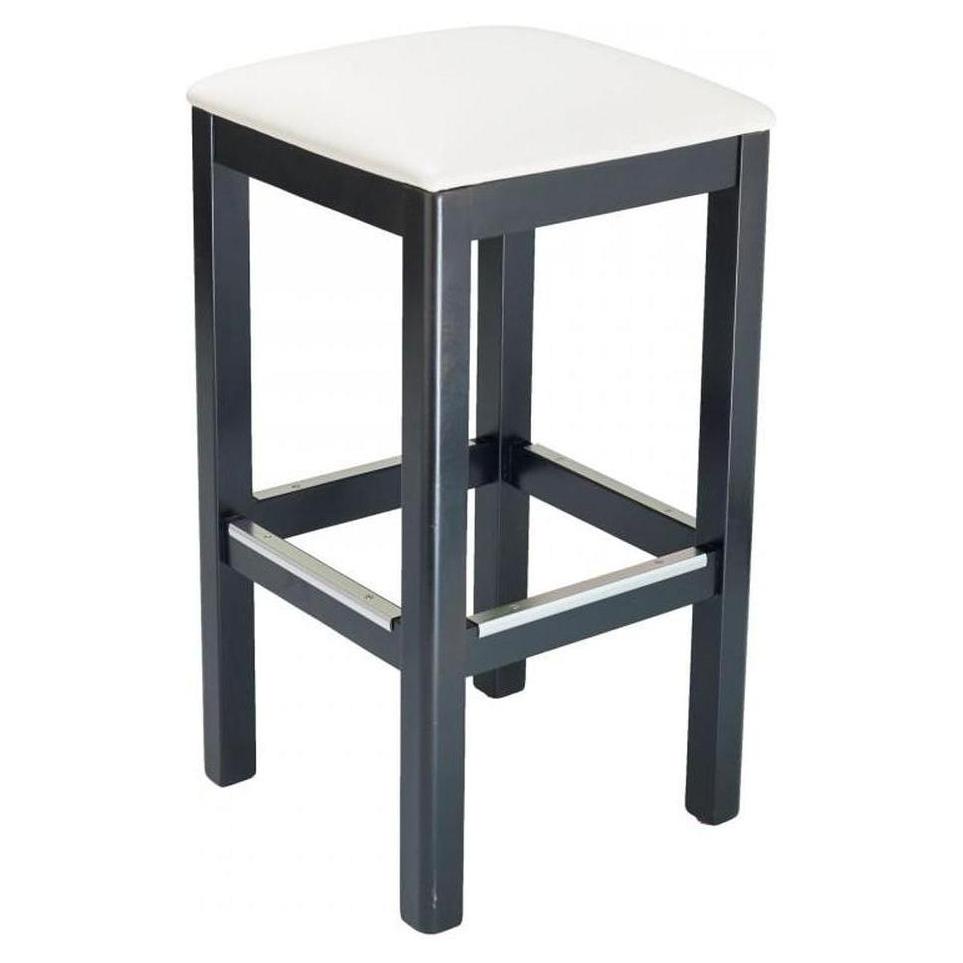 Tabouret de bar en hêtre européen sans dossier